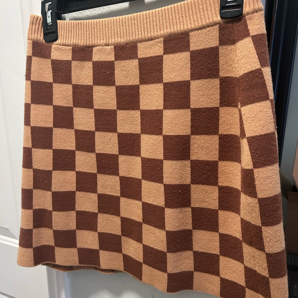 Princess Polly Checkered Mini Skirt
